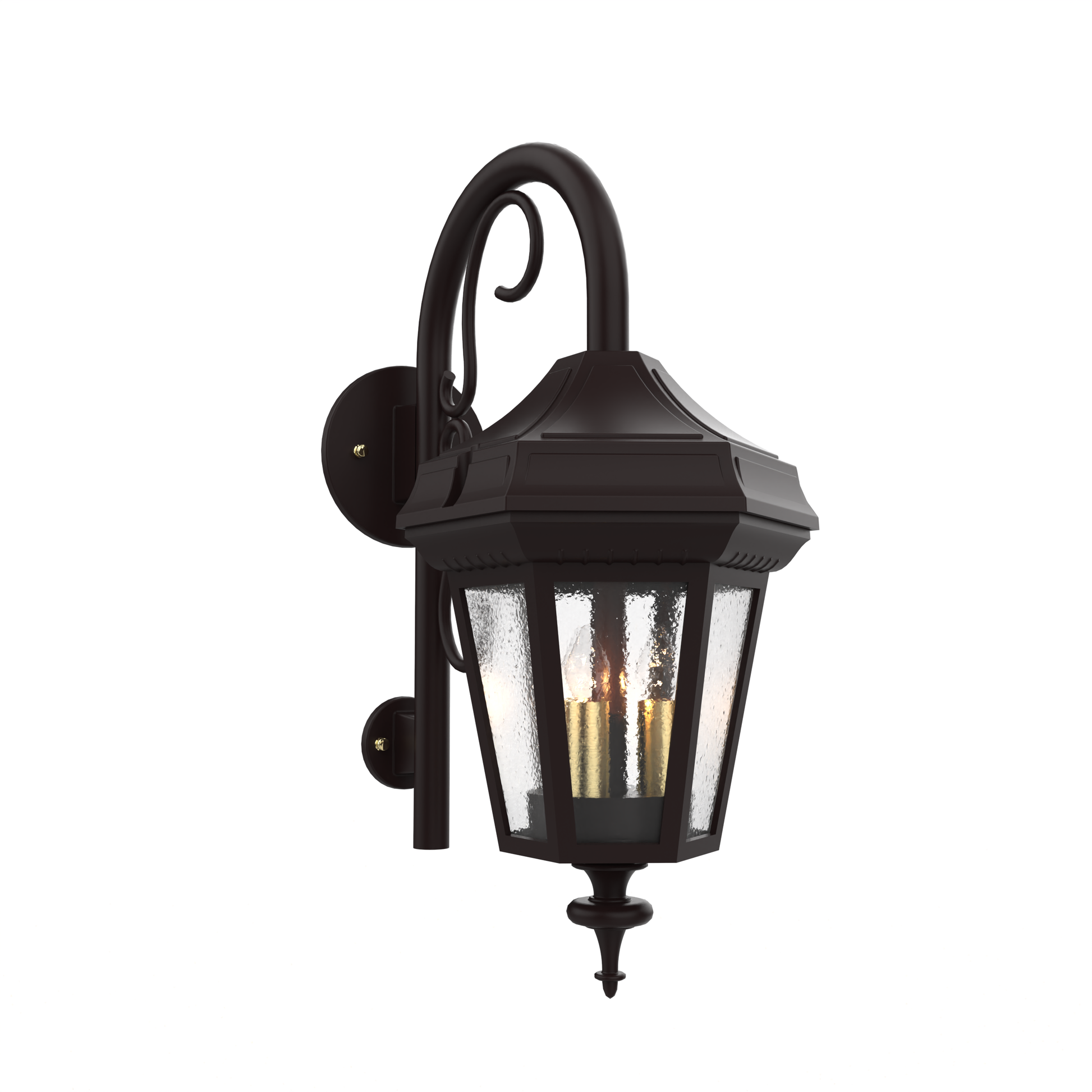 SNOC OXFORD - WALL MOUNT DOWN WITH CANE CLOSED BOTTOM SMALL 14898 - Wall