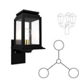 SNOC SERIE 65E - THREE-HEAD MOUNT UP FOR SMALL POST 16702 3A - Post