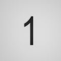 SNOC 10 INCH FLOATING ADDRESS NUMBERS 1711