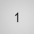 SNOC 6 INCH FLOATING ADDRESS NUMBERS [1711] 1711
