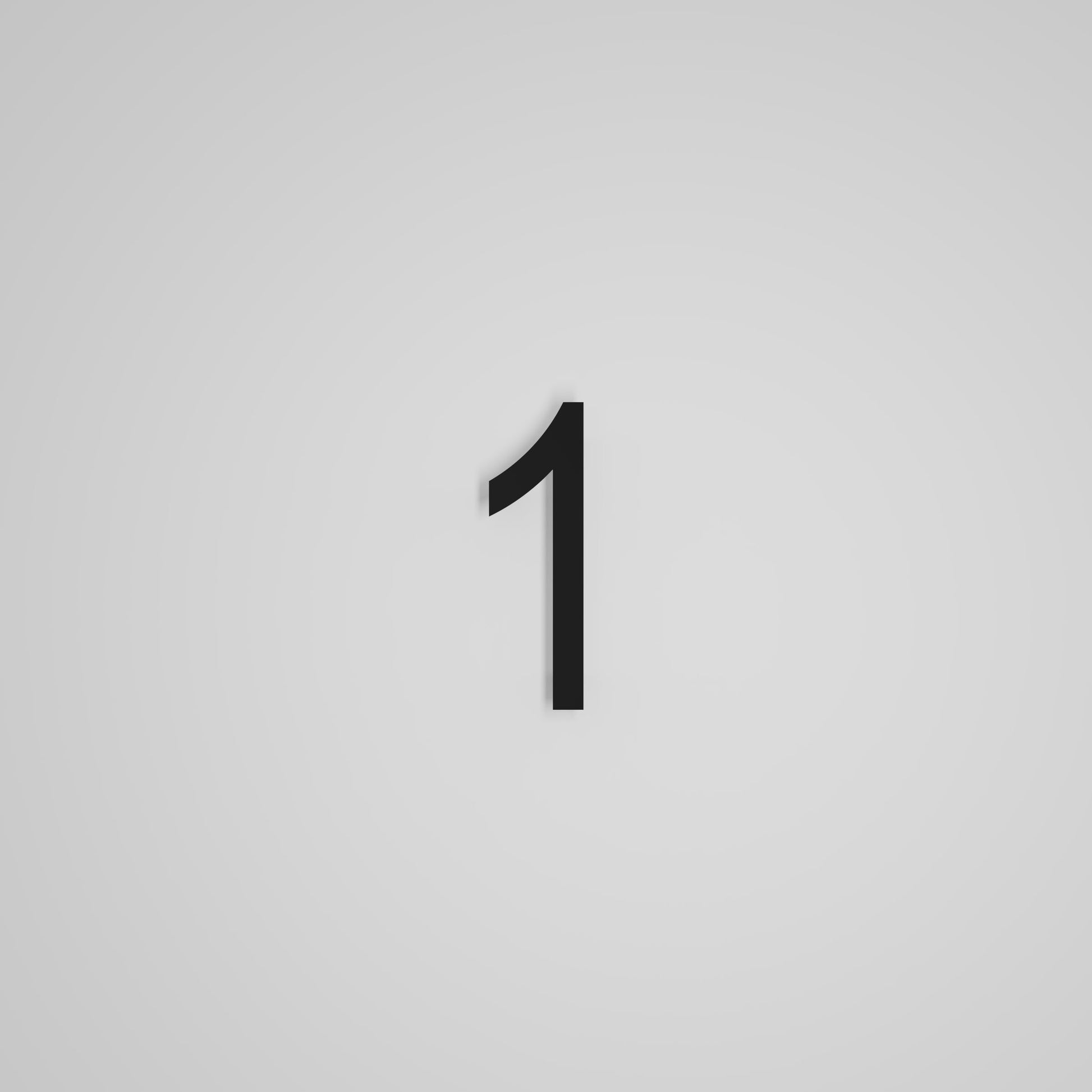 SNOC 6 INCH FLOATING ADDRESS NUMBERS [1711] 1711