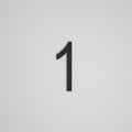 SNOC 8 INCH FLOATING ADDRESS NUMBERS 1711