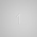SNOC 6 INCH FLOATING ADDRESS NUMBERS [1711] 1711