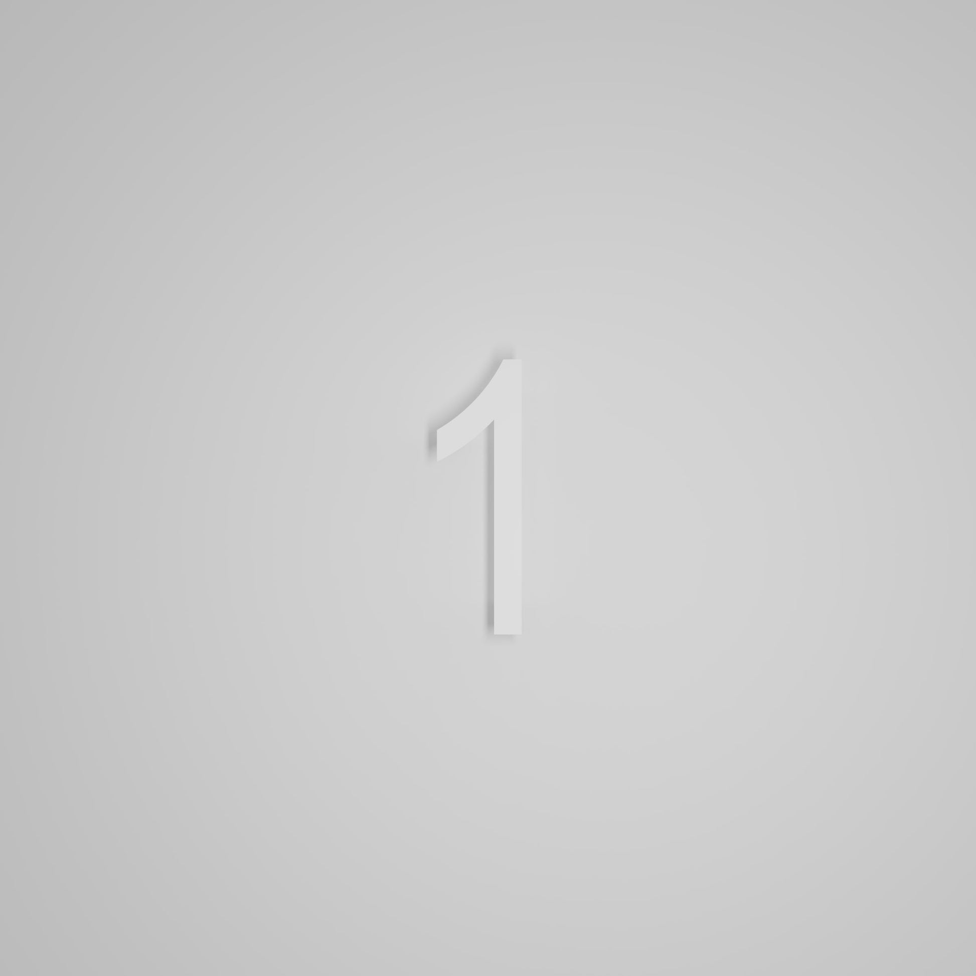 SNOC 6 INCH FLOATING ADDRESS NUMBERS [1711] 1711