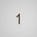 SNOC 6 INCH FLOATING ADDRESS NUMBERS [1711] 1711
