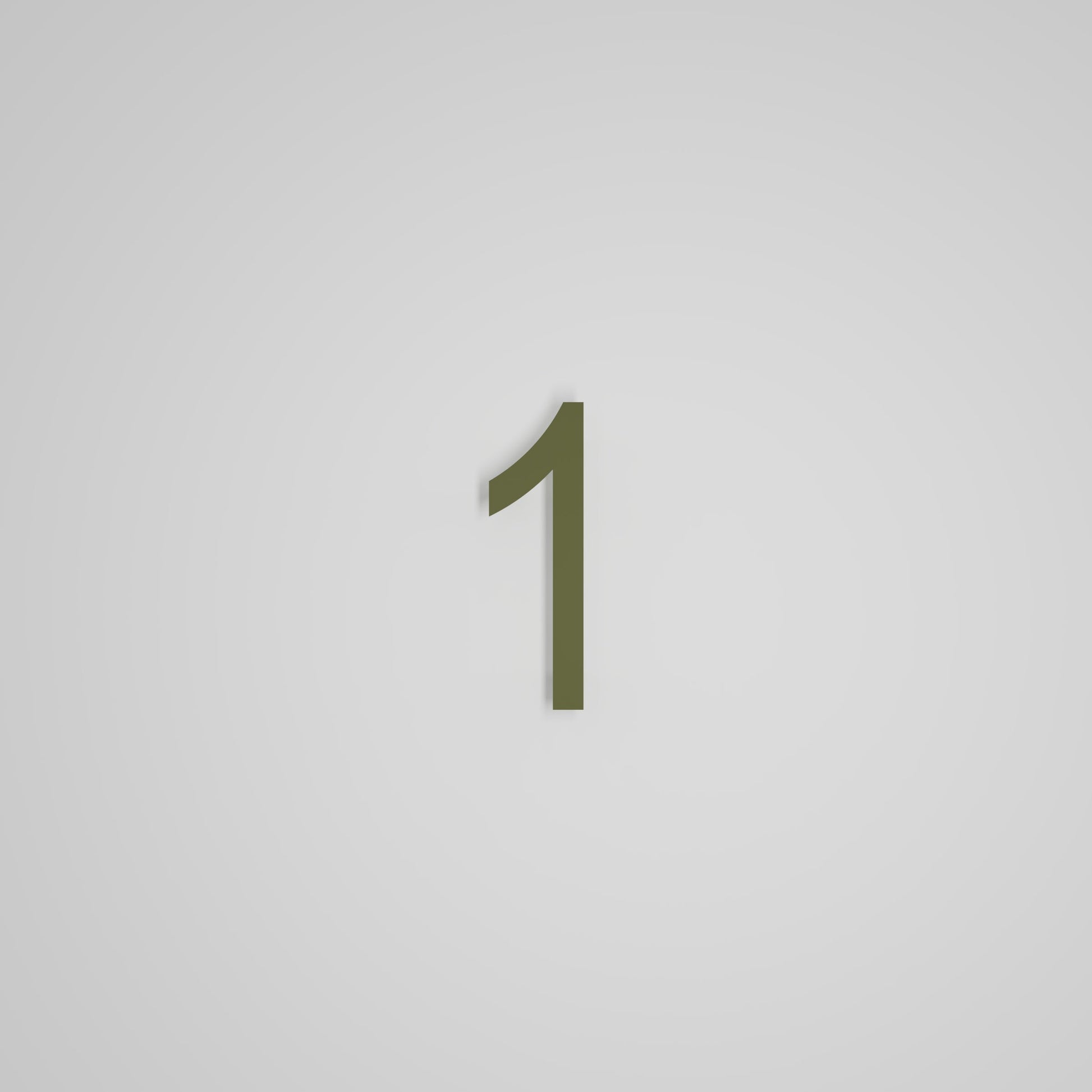 SNOC 6 INCH FLOATING ADDRESS NUMBERS [1711] 1711