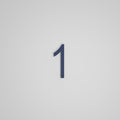 SNOC 6 INCH FLOATING ADDRESS NUMBERS [1711] 1711