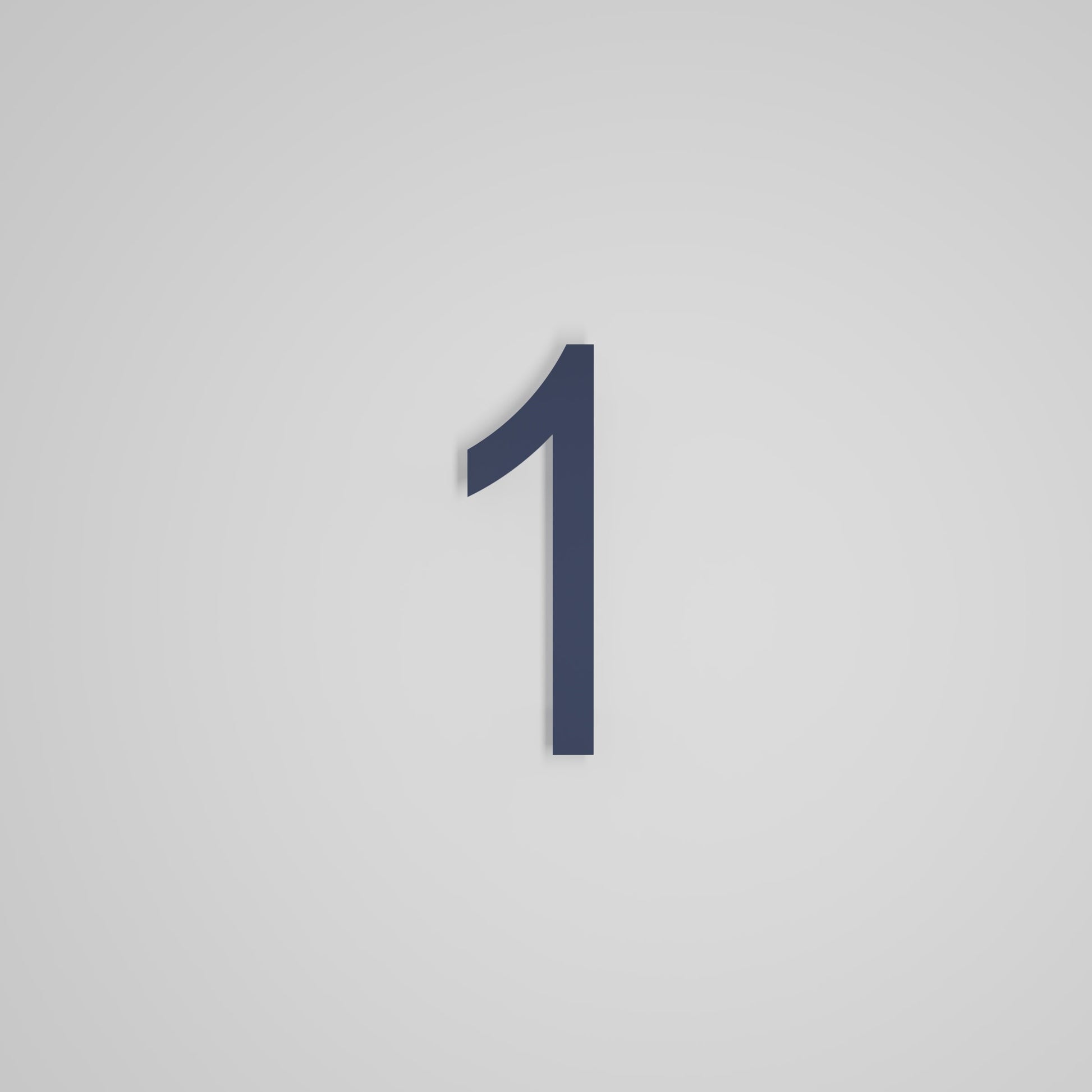 SNOC 8 INCH FLOATING ADDRESS NUMBERS 1711