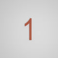 SNOC 8 INCH FLOATING ADDRESS NUMBERS 1711