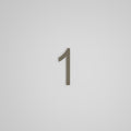 SNOC 6 INCH FLOATING ADDRESS NUMBERS [1711] 1711