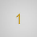 SNOC 6 INCH FLOATING ADDRESS NUMBERS [1711] 1711