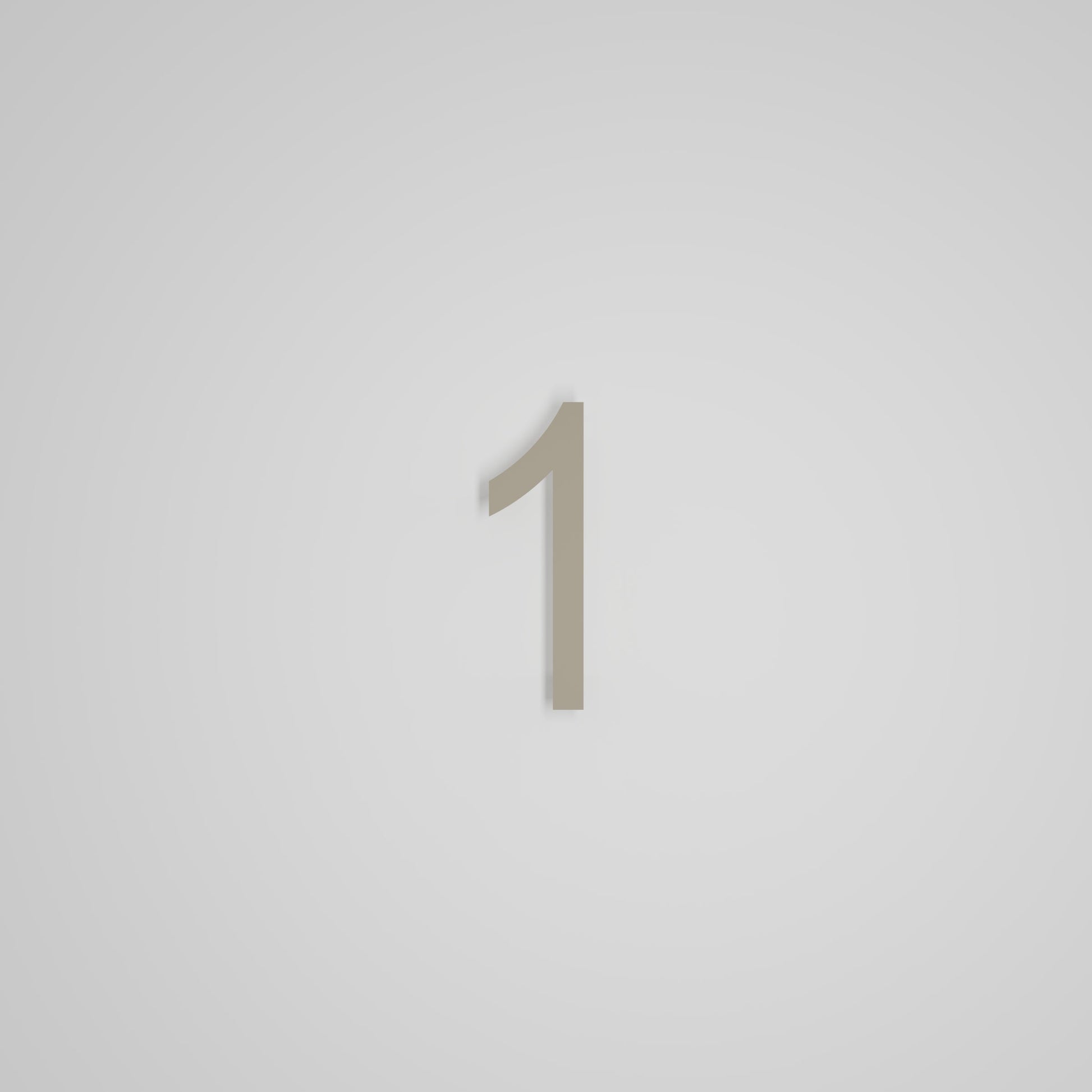 SNOC 6 INCH FLOATING ADDRESS NUMBERS [1711] 1711