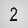 SNOC 10 INCH FLOATING ADDRESS NUMBERS 1711