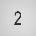 SNOC 8 INCH FLOATING ADDRESS NUMBERS 1711
