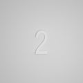 SNOC 6 INCH FLOATING ADDRESS NUMBERS [1711] 1711