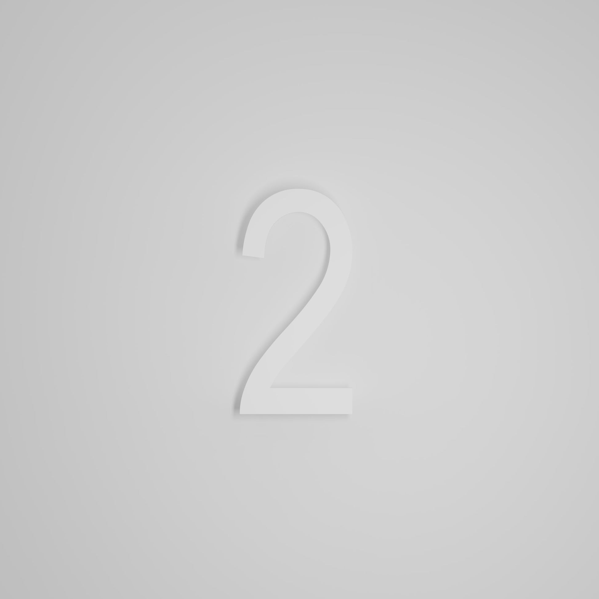 SNOC 8 INCH FLOATING ADDRESS NUMBERS 1711