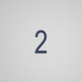SNOC 6 INCH FLOATING ADDRESS NUMBERS [1711] 1711