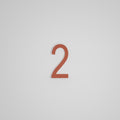 SNOC 6 INCH FLOATING ADDRESS NUMBERS [1711] 1711
