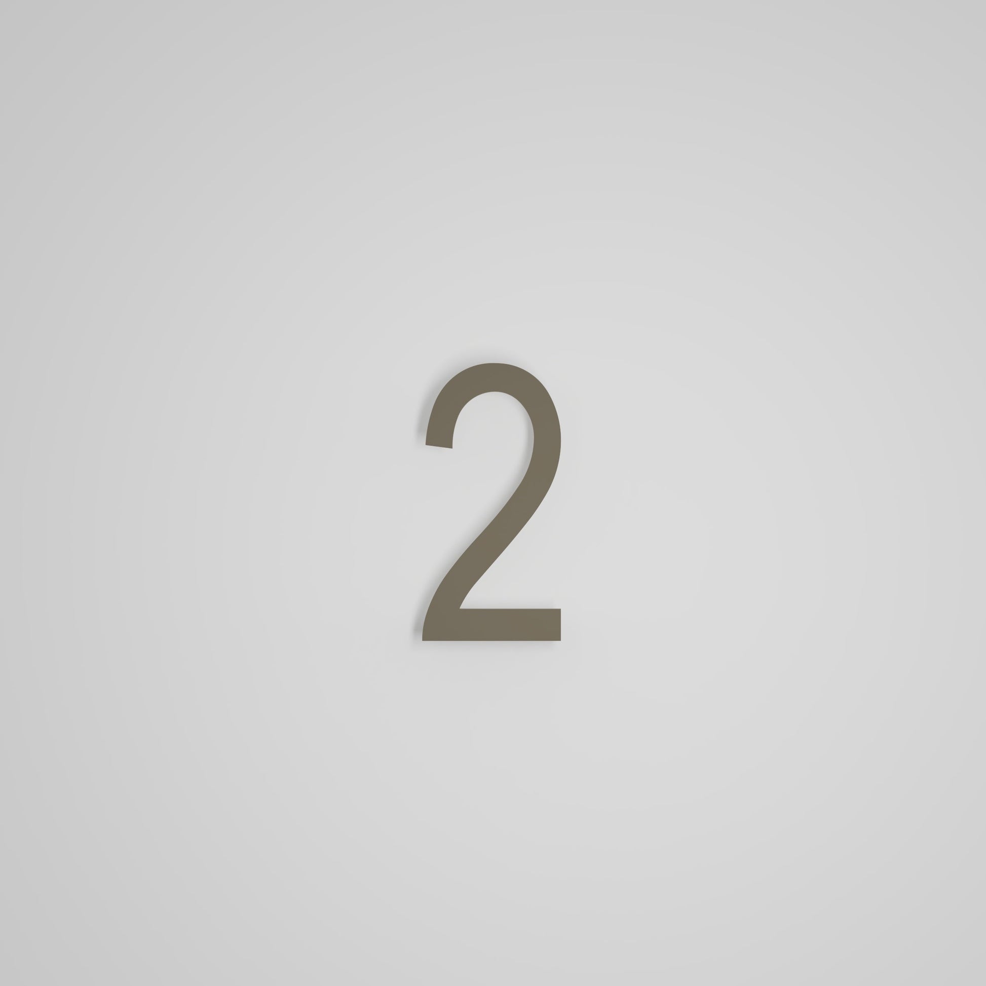 SNOC 6 INCH FLOATING ADDRESS NUMBERS [1711] 1711