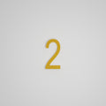 SNOC 6 INCH FLOATING ADDRESS NUMBERS [1711] 1711