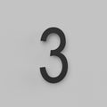 SNOC 12 INCH FLOATING ADDRESS NUMBERS 1711