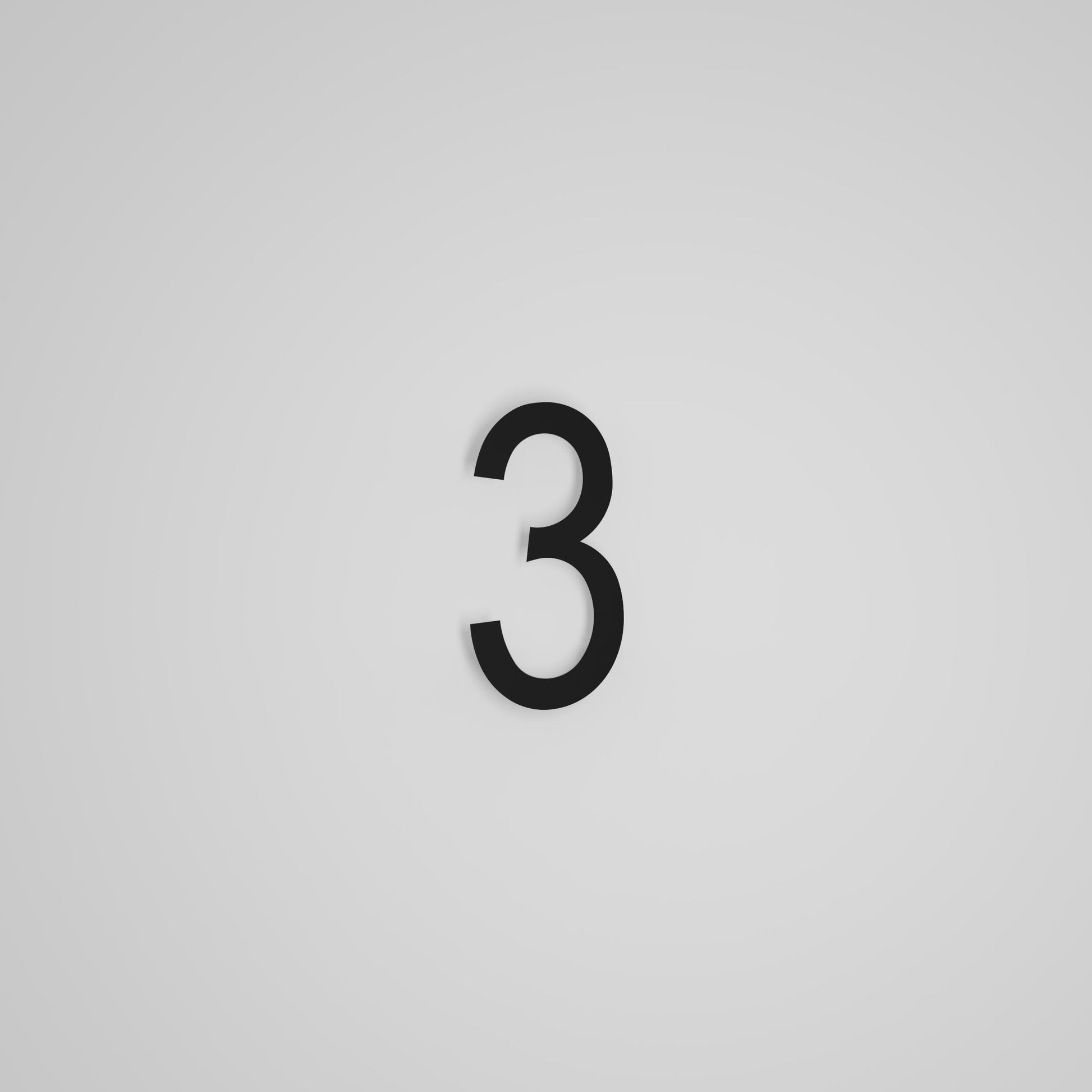 SNOC 6 INCH FLOATING ADDRESS NUMBERS [1711] 1711