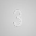 SNOC 10 INCH FLOATING ADDRESS NUMBERS 1711