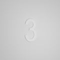 SNOC 8 INCH FLOATING ADDRESS NUMBERS 1711