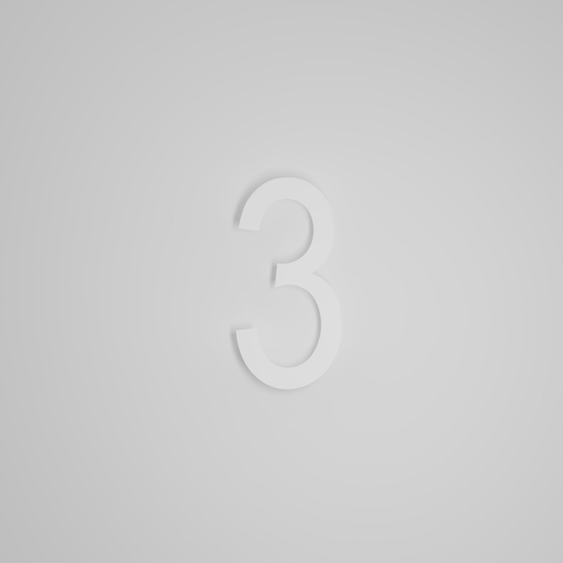 SNOC 8 INCH FLOATING ADDRESS NUMBERS 1711