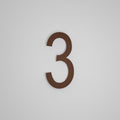 SNOC 10 INCH FLOATING ADDRESS NUMBERS 1711