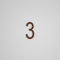 SNOC 6 INCH FLOATING ADDRESS NUMBERS [1711] 1711