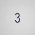 SNOC 6 INCH FLOATING ADDRESS NUMBERS [1711] 1711