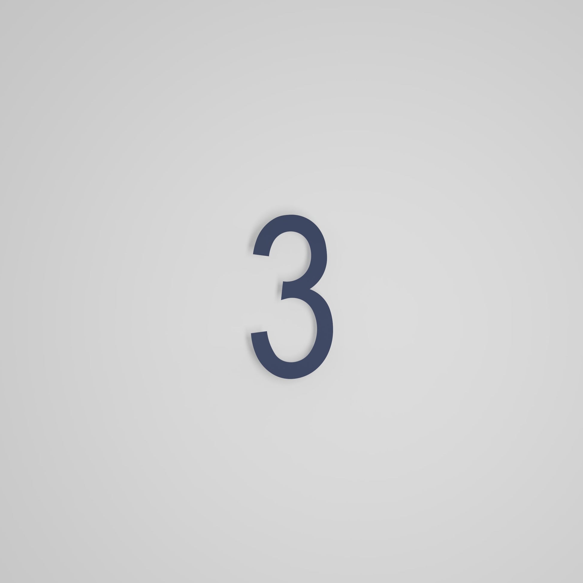 SNOC 6 INCH FLOATING ADDRESS NUMBERS [1711] 1711