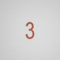 SNOC 6 INCH FLOATING ADDRESS NUMBERS [1711] 1711