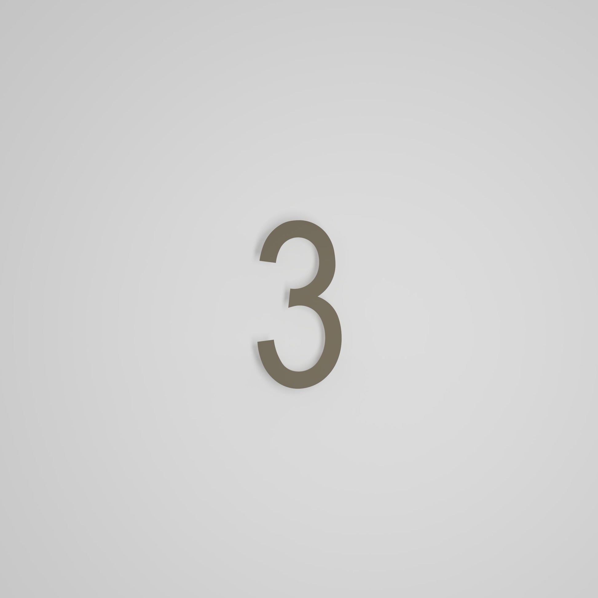 SNOC 6 INCH FLOATING ADDRESS NUMBERS [1711] 1711