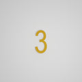 SNOC 6 INCH FLOATING ADDRESS NUMBERS [1711] 1711