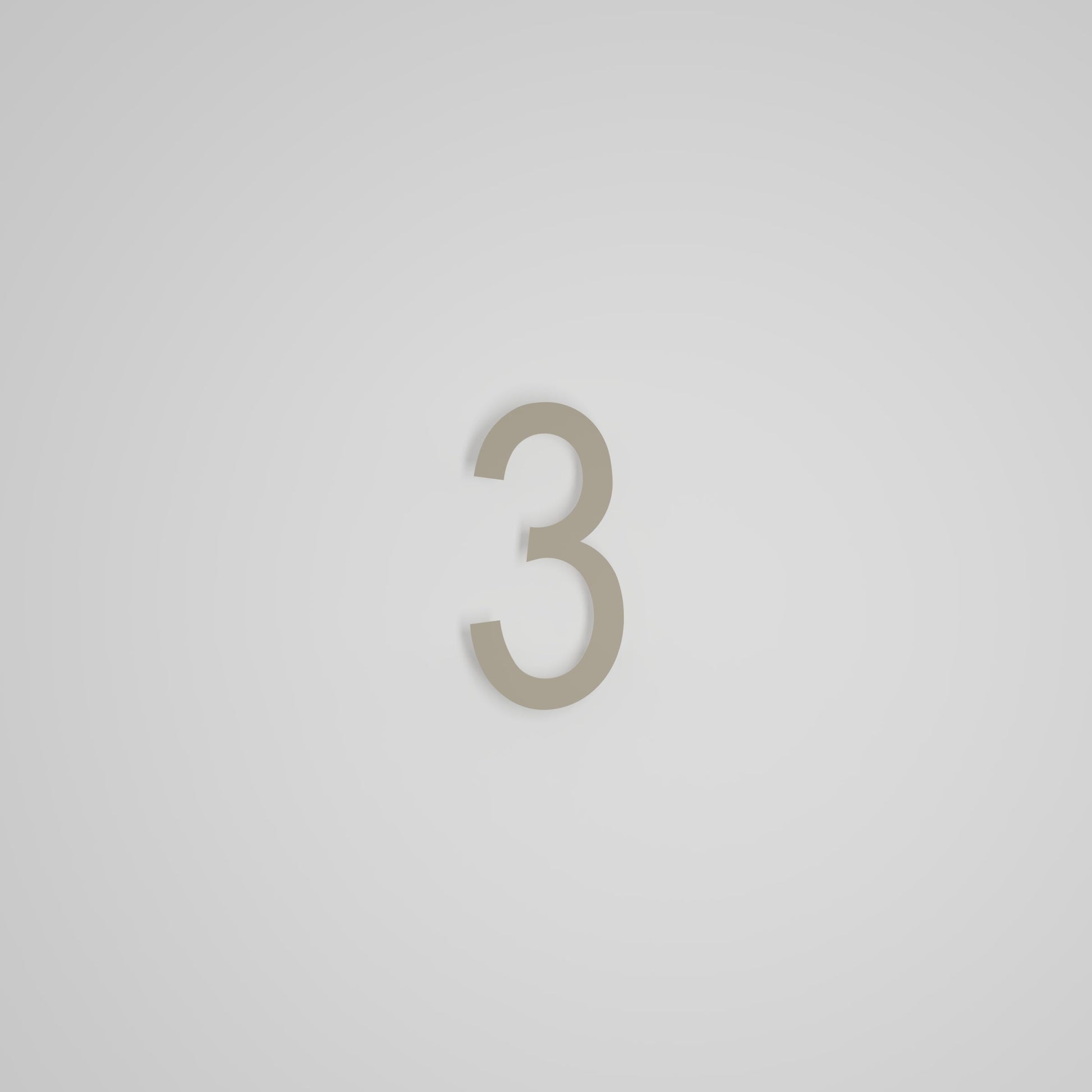 SNOC 6 INCH FLOATING ADDRESS NUMBERS [1711] 1711