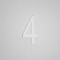SNOC 10 INCH FLOATING ADDRESS NUMBERS 1711