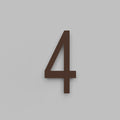 SNOC 12 INCH FLOATING ADDRESS NUMBERS 1711