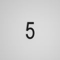 SNOC 6 INCH FLOATING ADDRESS NUMBERS [1711] 1711