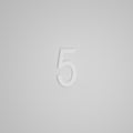 SNOC 6 INCH FLOATING ADDRESS NUMBERS [1711] 1711