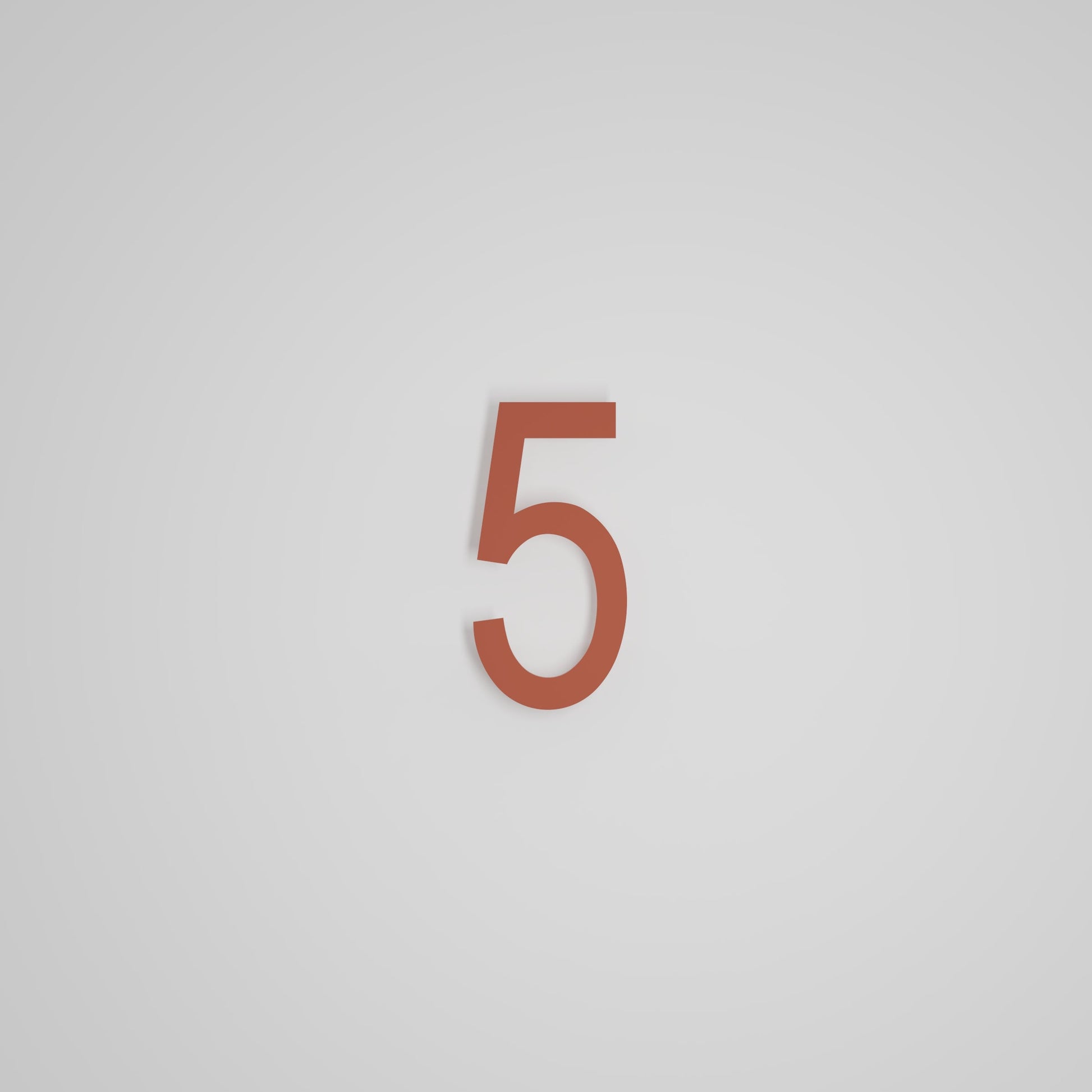 SNOC 6 INCH FLOATING ADDRESS NUMBERS [1711] 1711