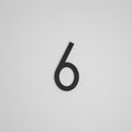 SNOC 8 INCH FLOATING ADDRESS NUMBERS 1711