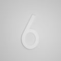 SNOC 12 INCH FLOATING ADDRESS NUMBERS 1711