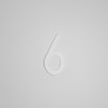 SNOC 8 INCH FLOATING ADDRESS NUMBERS 1711