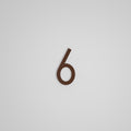 SNOC 6 INCH FLOATING ADDRESS NUMBERS [1711] 1711