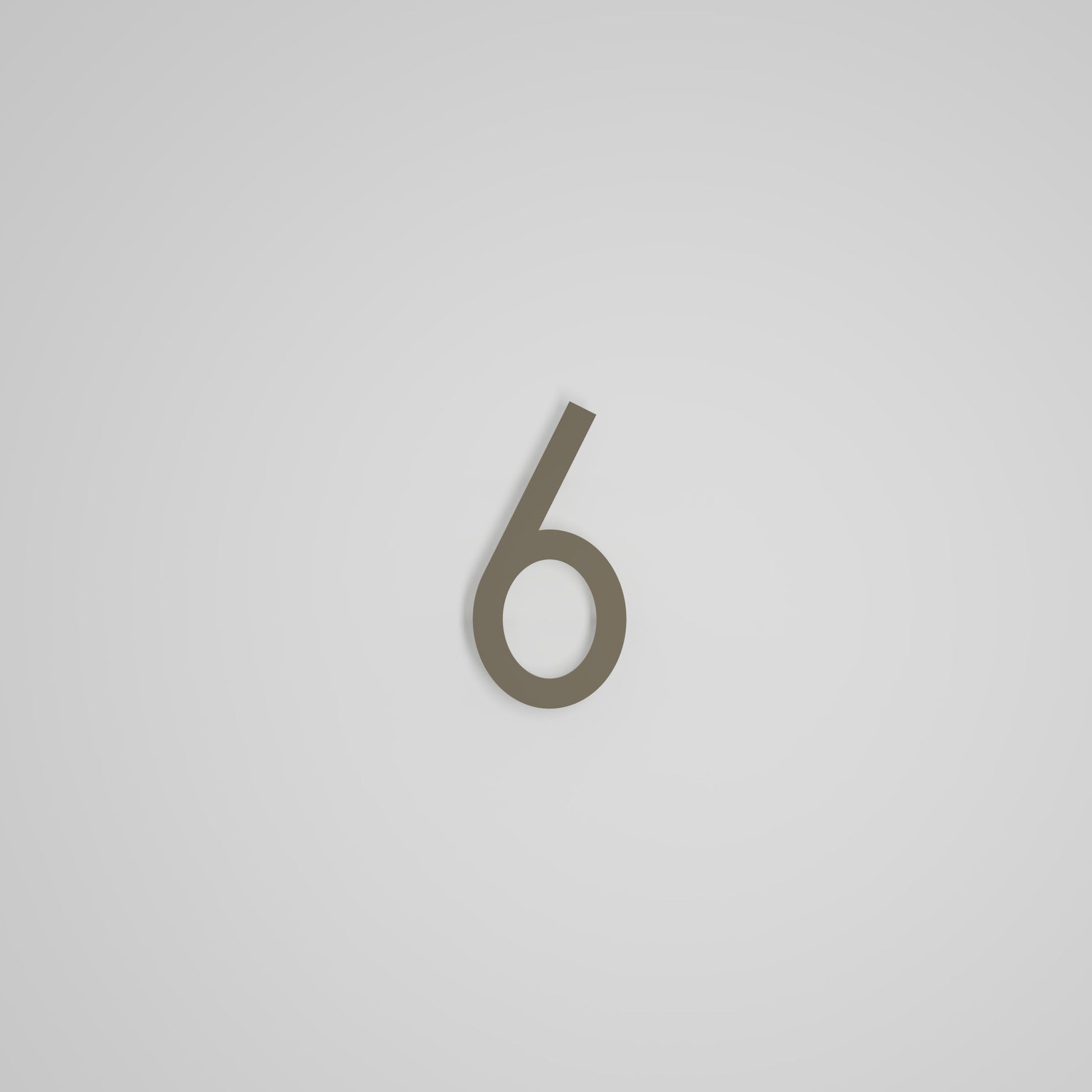 SNOC 6 INCH FLOATING ADDRESS NUMBERS [1711] 1711