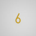 SNOC 6 INCH FLOATING ADDRESS NUMBERS [1711] 1711