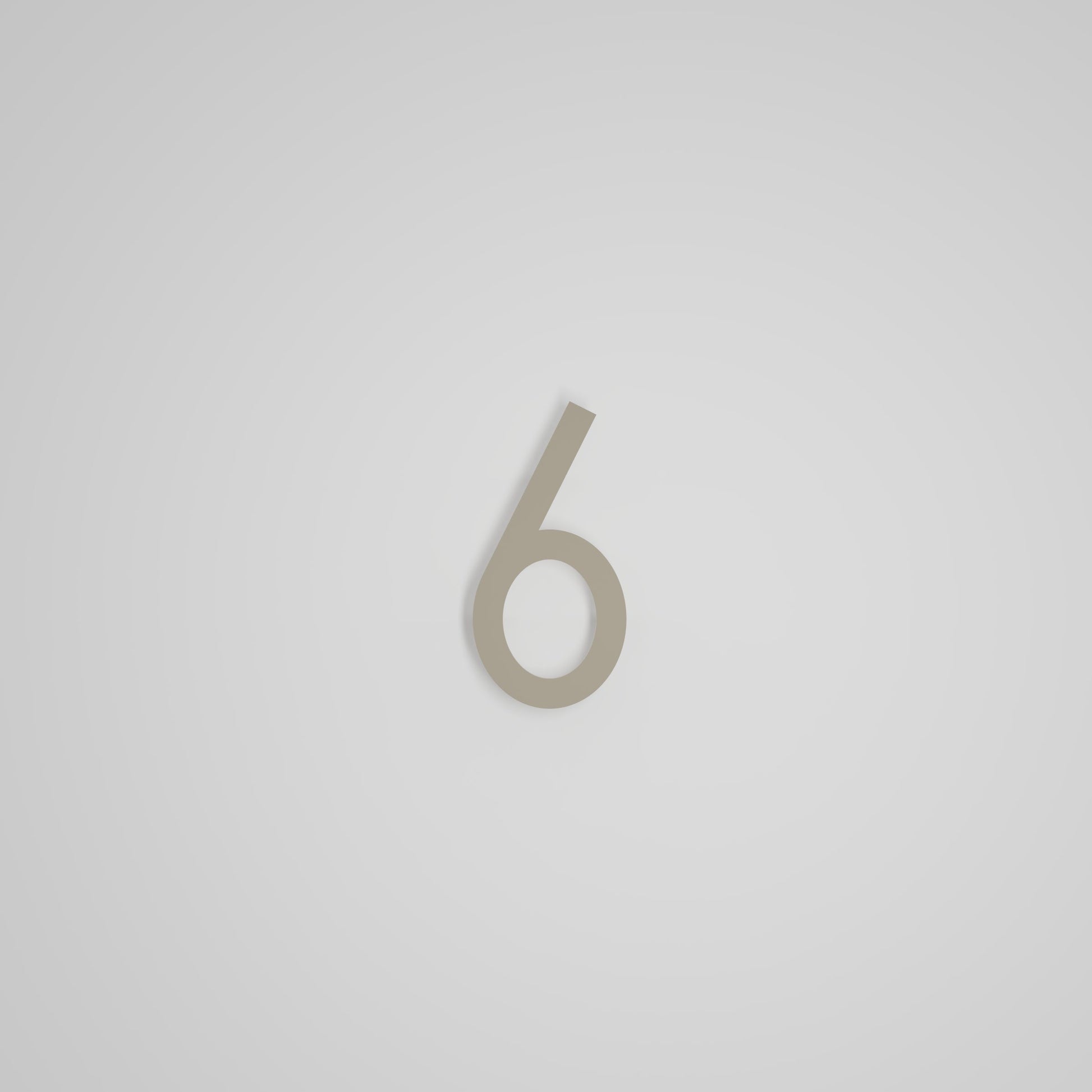 SNOC 6 INCH FLOATING ADDRESS NUMBERS [1711] 1711