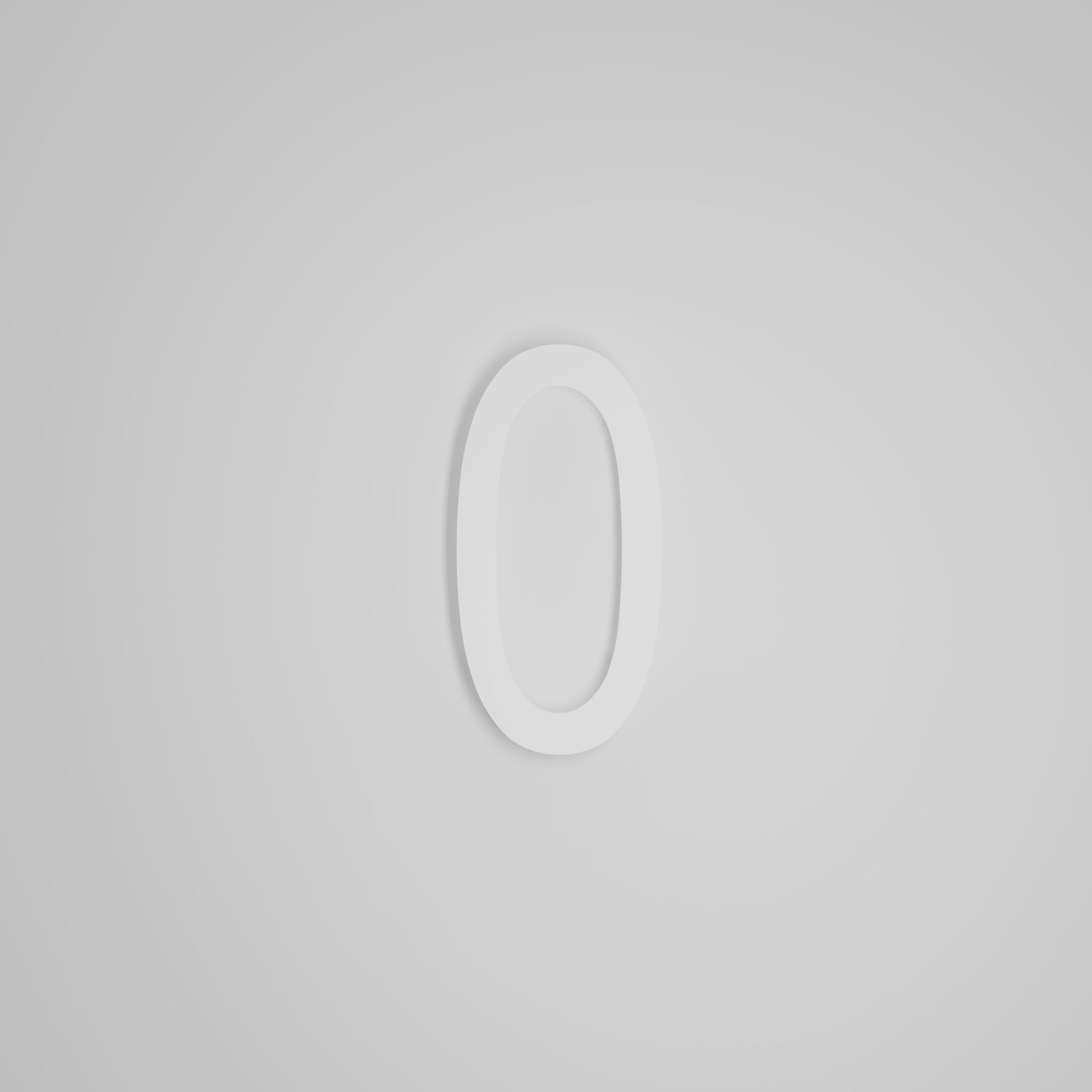 SNOC 8 INCH FLOATING ADDRESS NUMBERS 1711